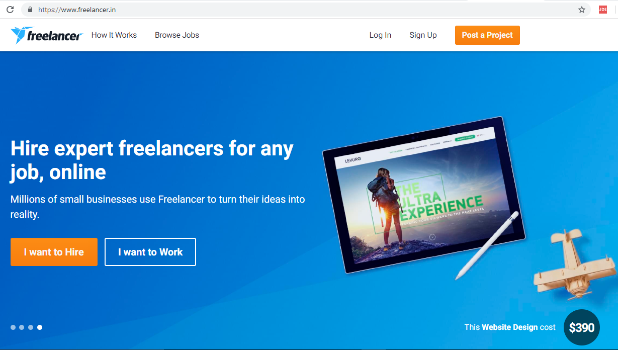 Freelancer web Application