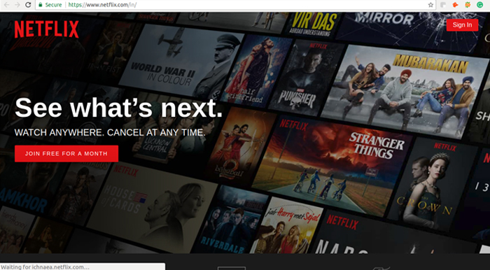 Netflix Application