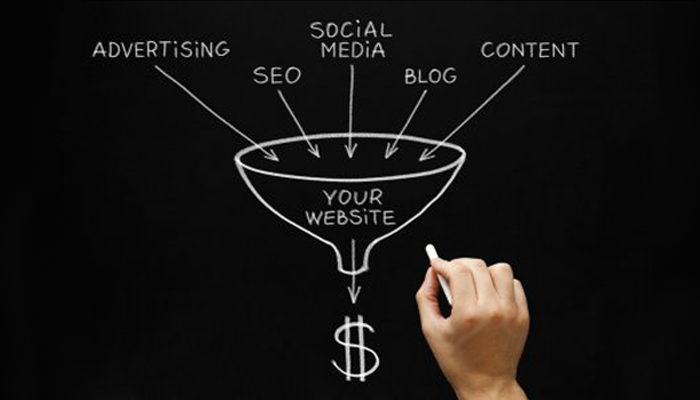 conversion sales funnel web development - Techno Exponent